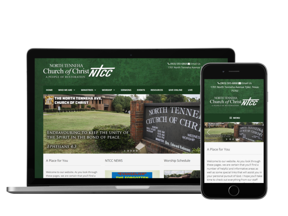 Professional Church Website Design