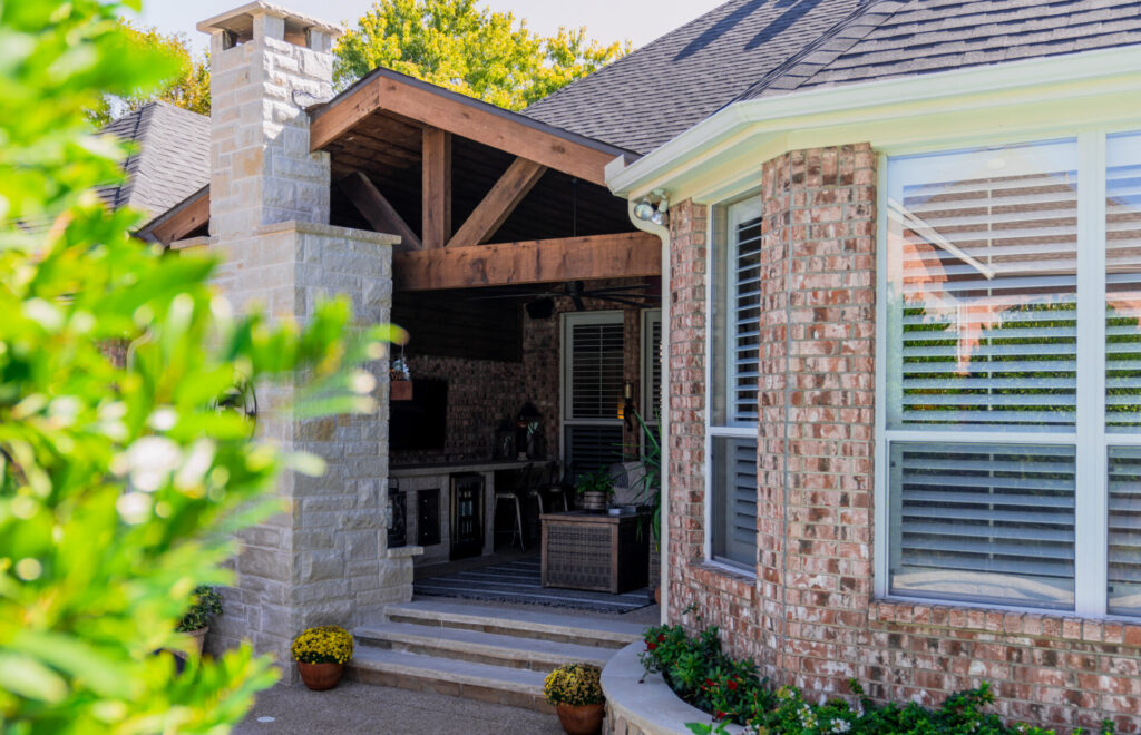 Custom patio cover design project